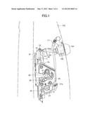 DOOR LOCK DEVICE FOR VEHICLE diagram and image