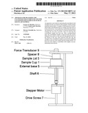 APPARATUS FOR MEASURING THE UNCONFINED YIELD STRENGTH AND TIME UNCONFINED     YIELD STRENGTH OF BULK GRANULAR MATERIAL diagram and image