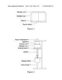 APPARATUS FOR MEASURING THE UNCONFINED YIELD STRENGTH AND TIME UNCONFINED     YIELD STRENGTH OF BULK GRANULAR MATERIAL diagram and image