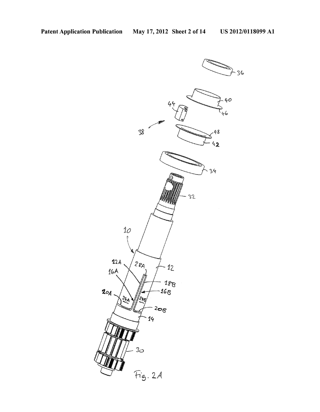 STEERING SHAFT COMPONENT, STEERING SHAFT AND PRODUCTION METHOD - diagram, schematic, and image 03