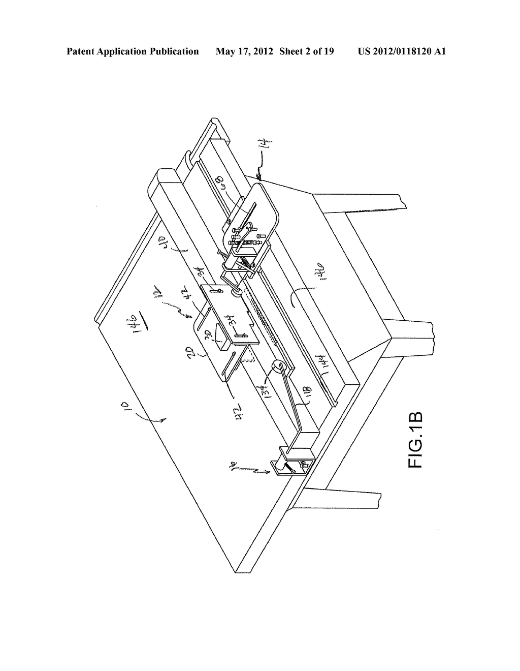 SAFETY DEVICE FOR TABLE SAW - diagram, schematic, and image 03