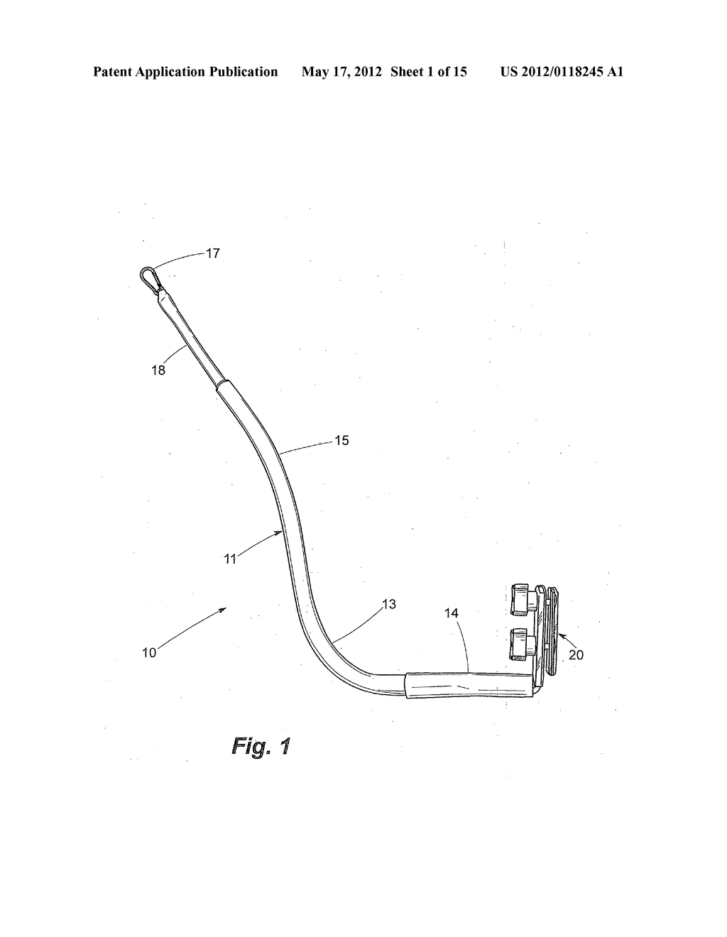 PERSONAL CARRIER-MOUNTED DOG LEASH WITH DISTAL STIFFENER - diagram, schematic, and image 02