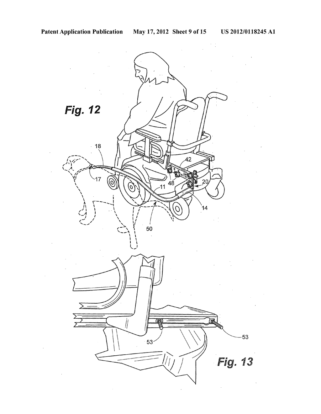 PERSONAL CARRIER-MOUNTED DOG LEASH WITH DISTAL STIFFENER - diagram, schematic, and image 10