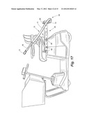 PERSONAL CARRIER-MOUNTED DOG LEASH WITH DISTAL STIFFENER diagram and image