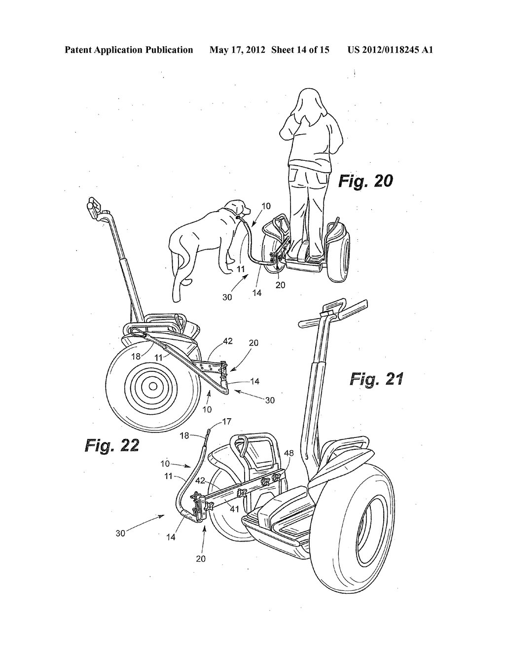 PERSONAL CARRIER-MOUNTED DOG LEASH WITH DISTAL STIFFENER - diagram, schematic, and image 15