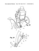 PERSONAL CARRIER-MOUNTED DOG LEASH WITH DISTAL STIFFENER diagram and image