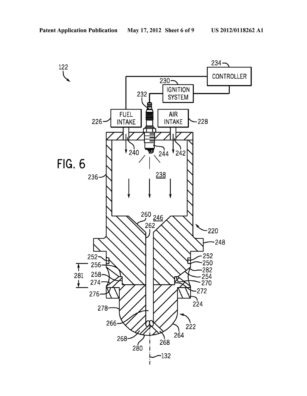 SPARK IGNITED RADICAL INJECTION SYSTEM - diagram, schematic, and image 07