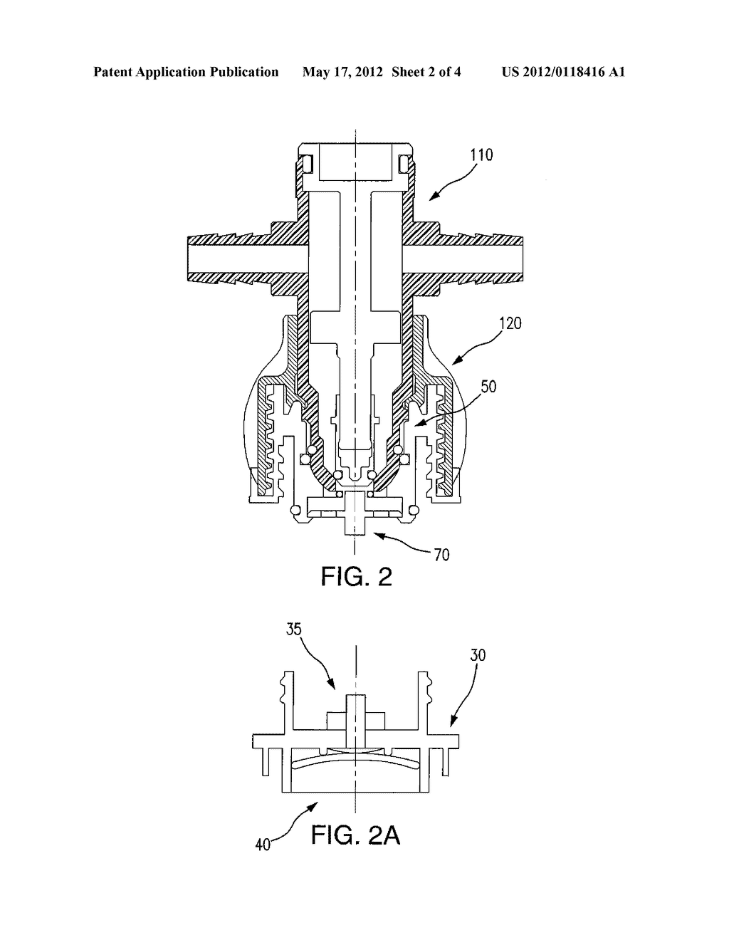 ADAPTOR FOR USE WITH A VALVE FITMENT - diagram, schematic, and image 03