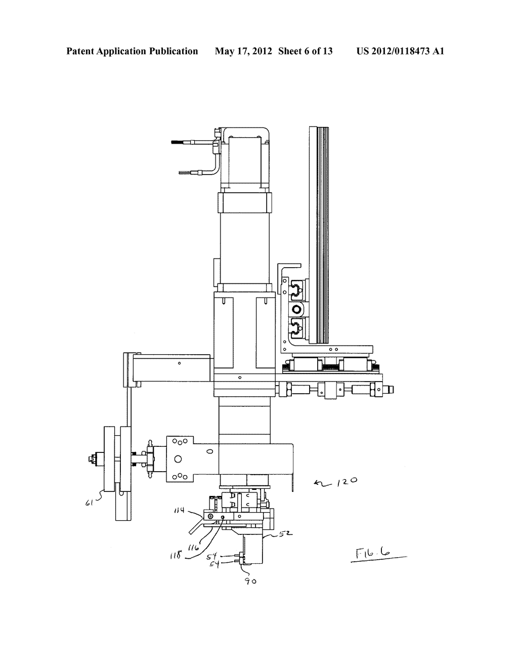 FIXED HEAD INSULATED GLASS EDGE SEALING DEVICE - diagram, schematic, and image 07