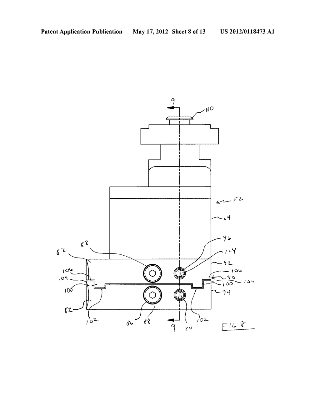 FIXED HEAD INSULATED GLASS EDGE SEALING DEVICE - diagram, schematic, and image 09