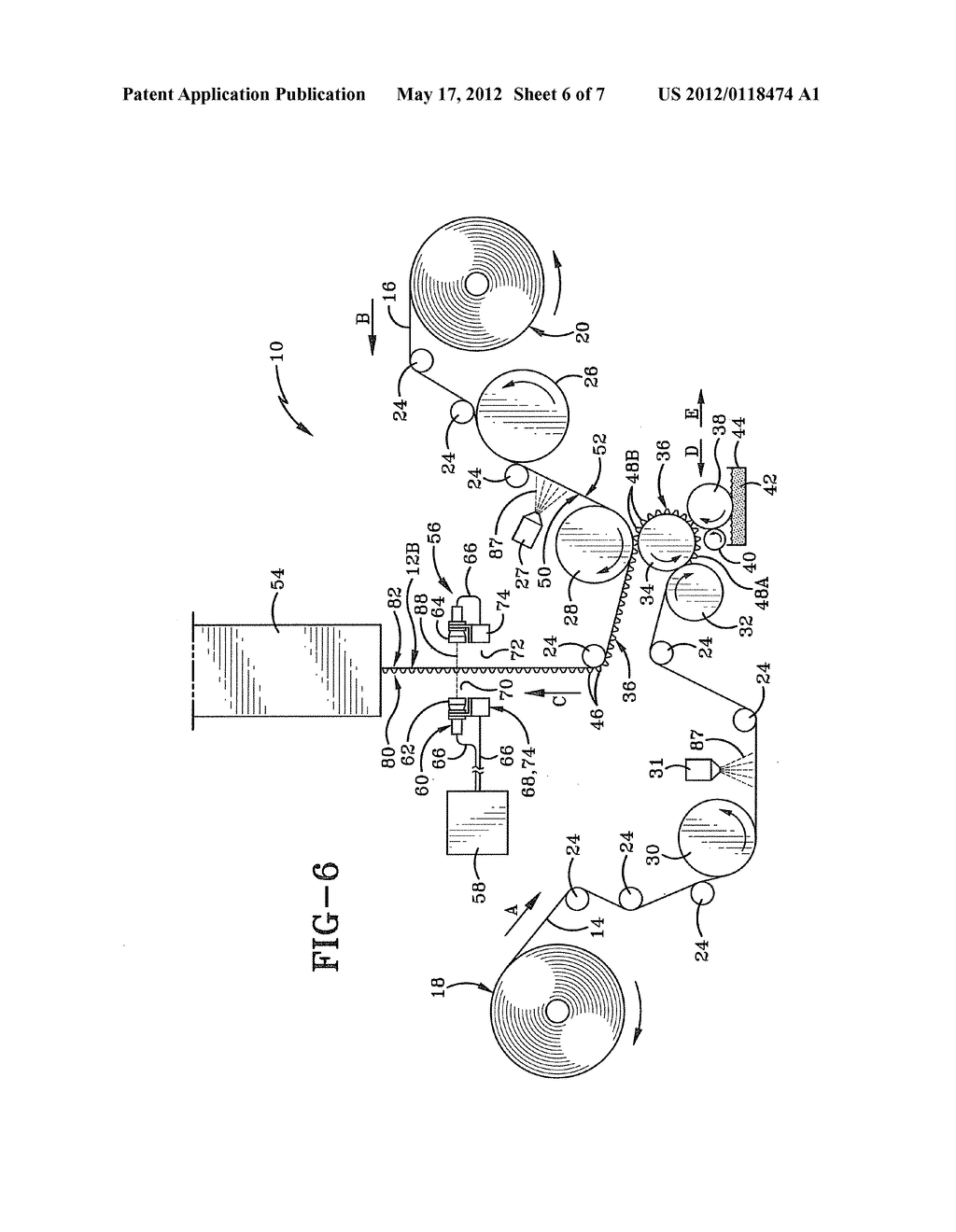 METHOD AND APPARATUS FOR DETERMINING BLOWOUT IN A CORRUGATION - diagram, schematic, and image 07