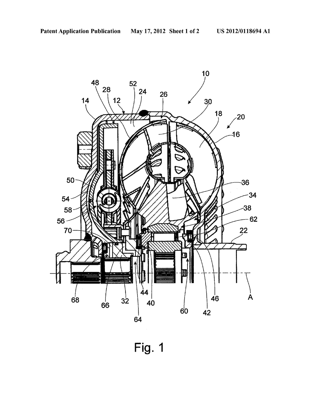 Method For The Operation Of An Open 3-Line Type Hydrodynamic Coupling     Device - diagram, schematic, and image 02