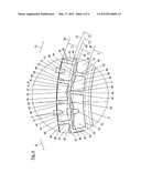 FRICTIONAL PART WITH A ZIG-ZAG OR UNDULATING CIRCUMFERENTIAL GROOVE IN THE     FRICTIONAL SURFACE diagram and image