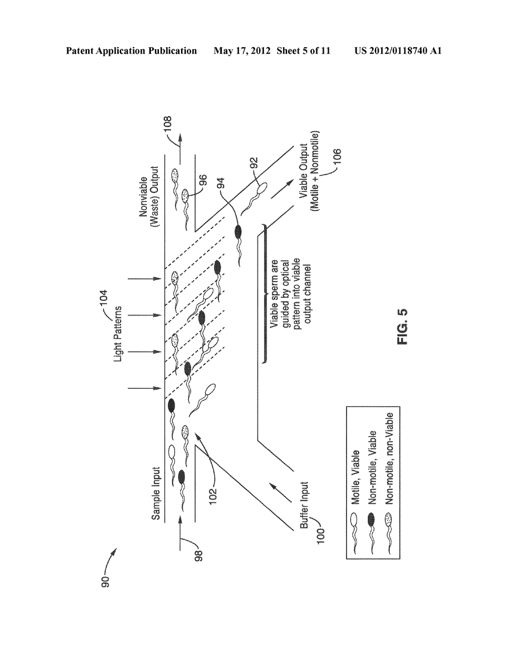 METHODS AND DEVICES FOR SORTING CELLS AND OTHER BIOLOGICAL PARTICULATES - diagram, schematic, and image 06