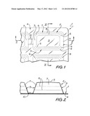 BLISTER WITH TILTING SIDE-WALLS diagram and image