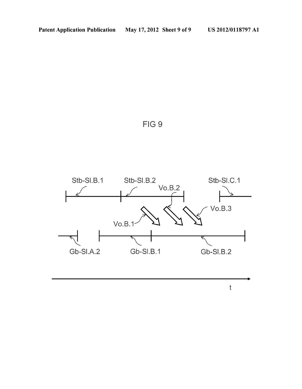 SORTING METHOD AND SORTING CONFIGURATION FOR SORTING TWO TYPES OF ARTICLES     TO PRODUCE A SINGLE SUCCESSION - diagram, schematic, and image 10