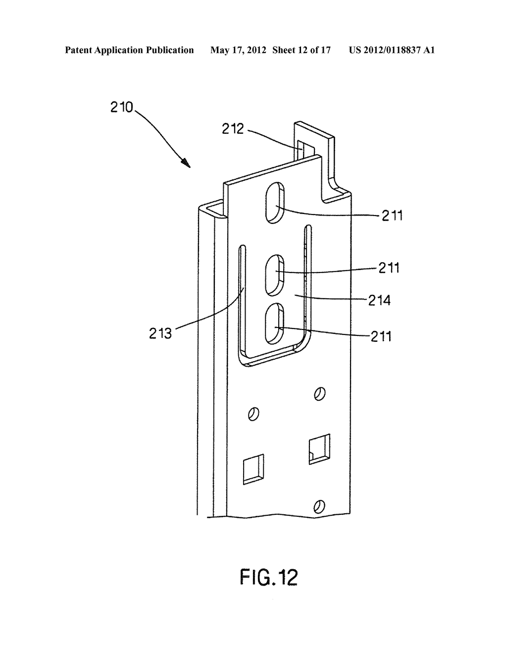 Equipment Rail and Bracket Assembly - diagram, schematic, and image 13