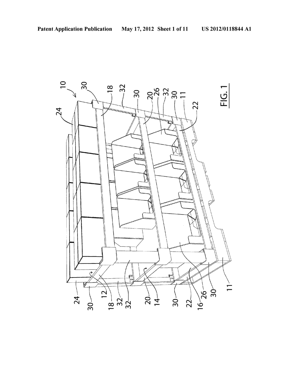 Corner Connector for Shelving Display - diagram, schematic, and image 02