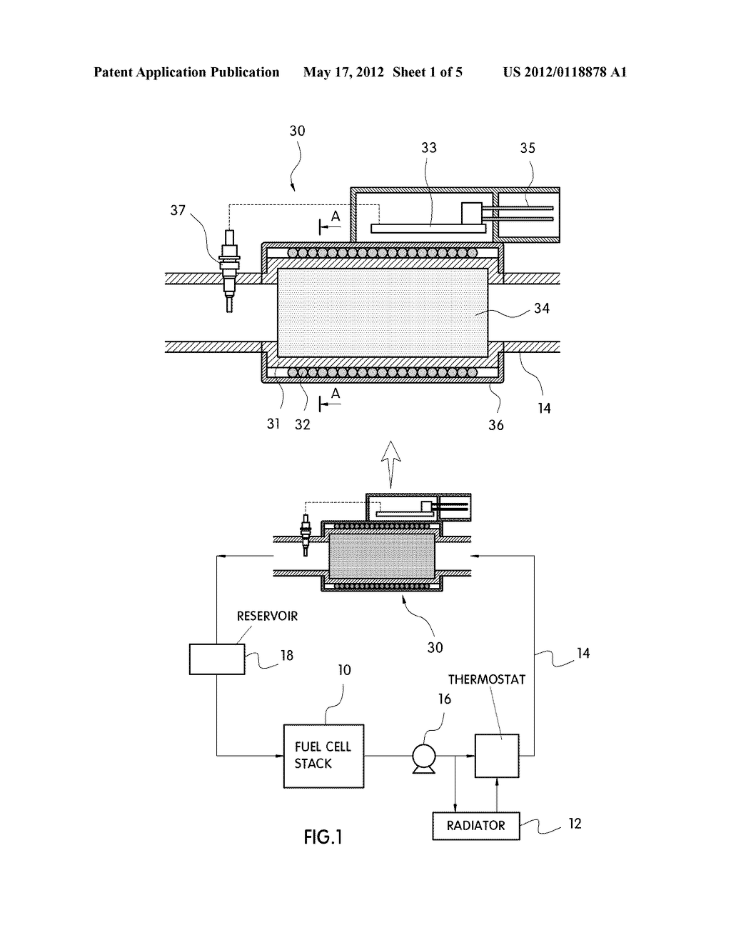 INDUCTION HEATING DEVICE FOR FUEL CELL SYSTEM - diagram, schematic, and image 02