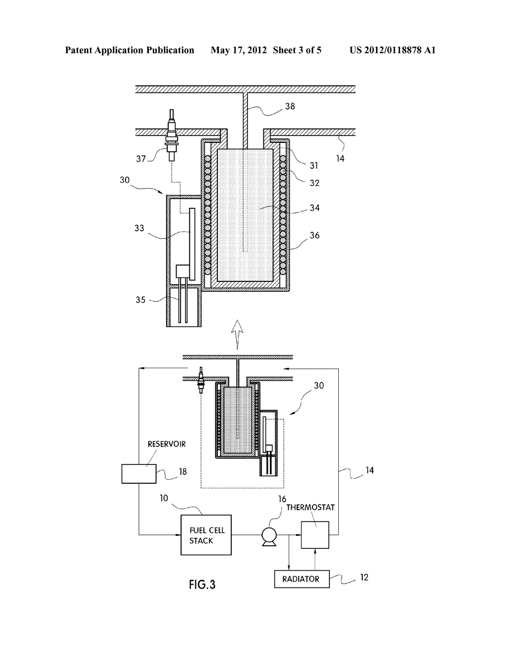 INDUCTION HEATING DEVICE FOR FUEL CELL SYSTEM - diagram, schematic, and image 04