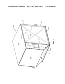 FABRIC CLOSURE WITH AN ACCESS OPENING FOR CARGO CONTAINERS diagram and image