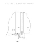 FABRIC CLOSURE WITH AN ACCESS OPENING FOR CARGO CONTAINERS diagram and image