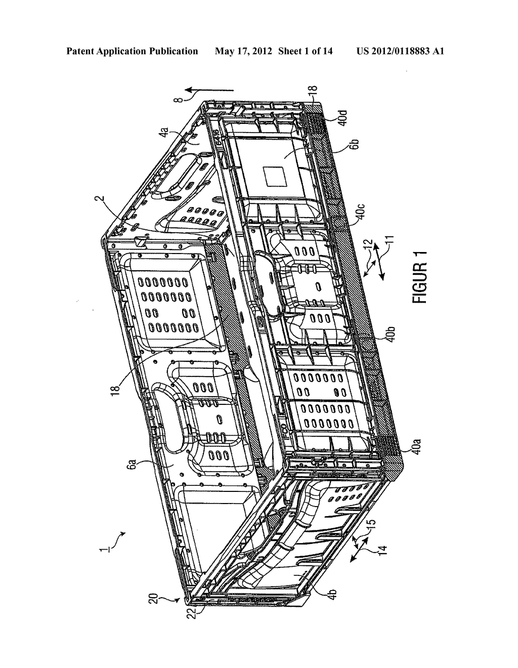 Box Having Foldable Sidewalls with a Stable Sidewall Structure - diagram, schematic, and image 02