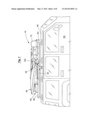 STABILIZING MECHANISM AND METHOD FOR A STOWED MOBILE SATELLITE REFLECTOR     ANTENNA diagram and image