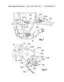 STABILIZING MECHANISM AND METHOD FOR A STOWED MOBILE SATELLITE REFLECTOR     ANTENNA diagram and image