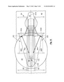 STABILIZING MECHANISM AND METHOD FOR A STOWED MOBILE SATELLITE REFLECTOR     ANTENNA diagram and image