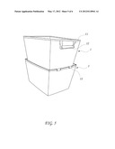 STACKABLE STORAGE BOX diagram and image