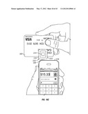 METHOD OF TRANSMITTING INFORMATION FROM A SMALL CARD READER TO A MOBILE     DEVICE diagram and image