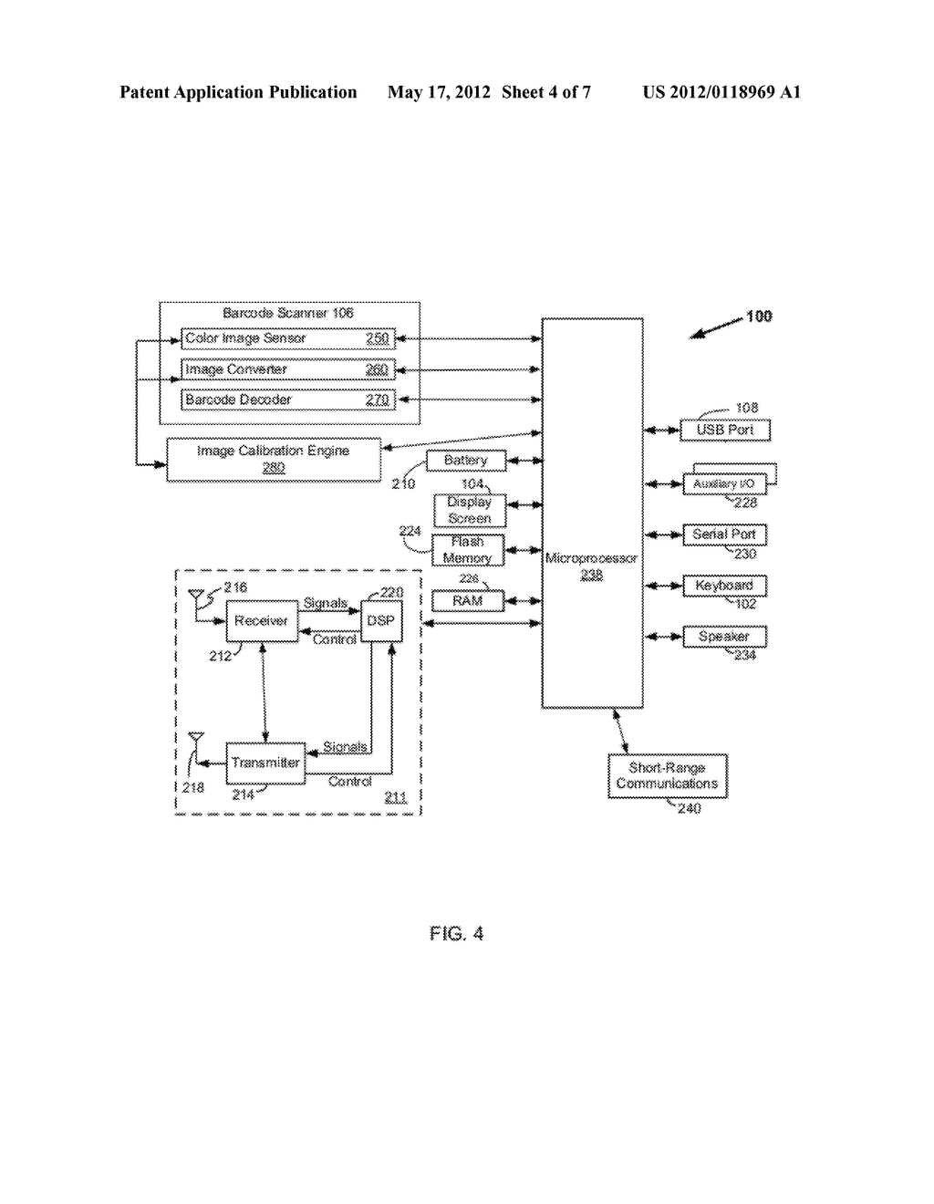 SYSTEM AND METHOD FOR BARCODE SCANNING USING IMAGE CALIBRATION - diagram, schematic, and image 05