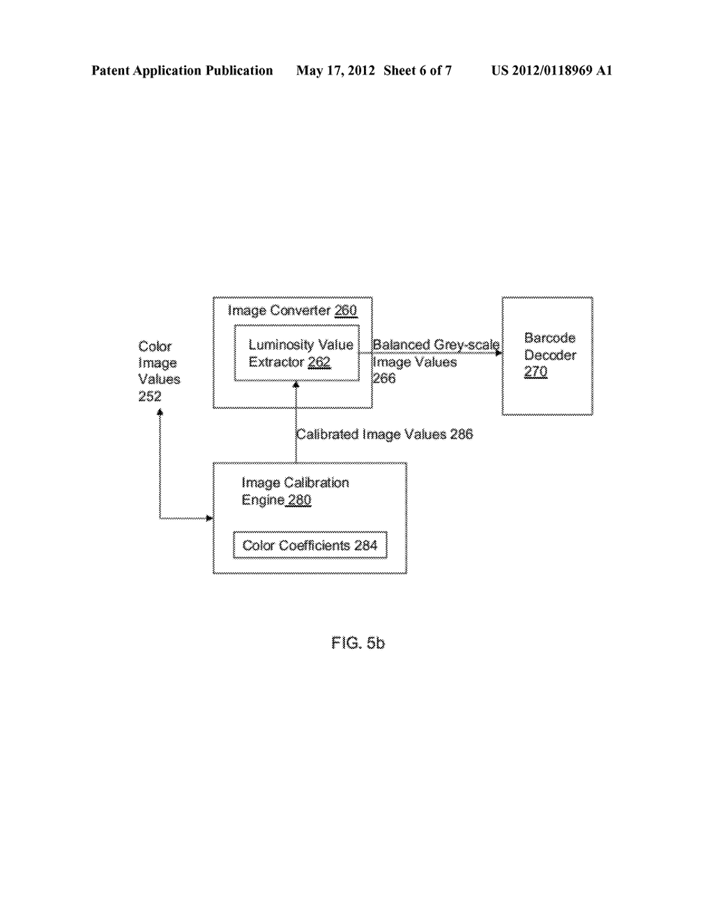 SYSTEM AND METHOD FOR BARCODE SCANNING USING IMAGE CALIBRATION - diagram, schematic, and image 07