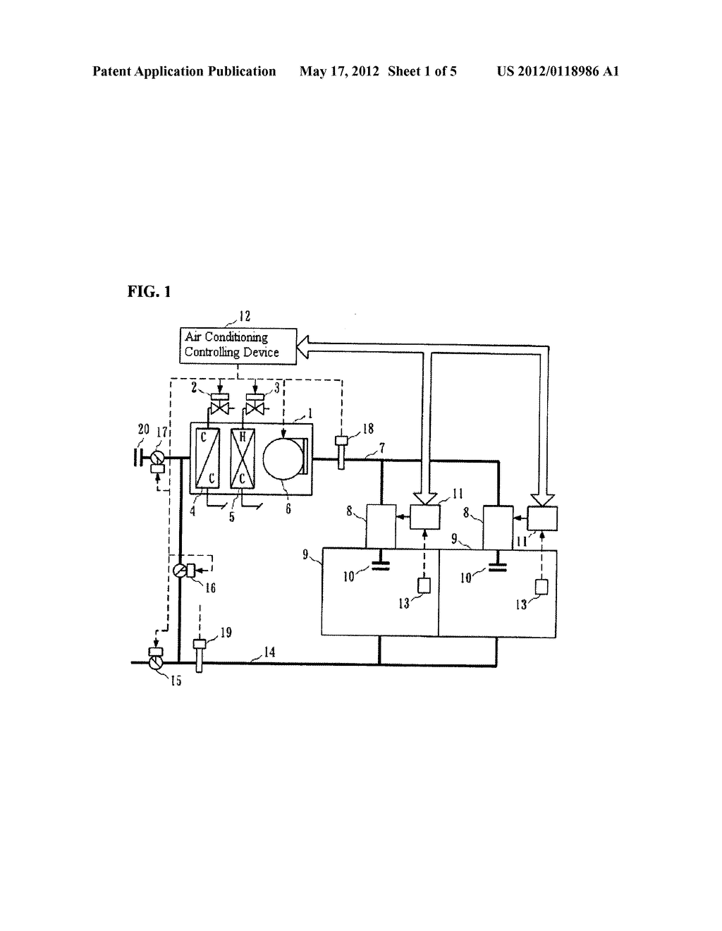 CONTROLLING DEVICE AND METHOD - diagram, schematic, and image 02