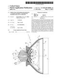 PROJECTOR AND MEMBER FOR SPRAYING A COATING MATERIAL, AND SPRAYING METHOD     USING SUCH A SPRAYER diagram and image