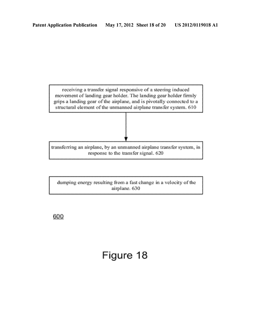 SYSTEM AND METHOD FOR TRANSFERRING AIRPLANES - diagram, schematic, and image 19