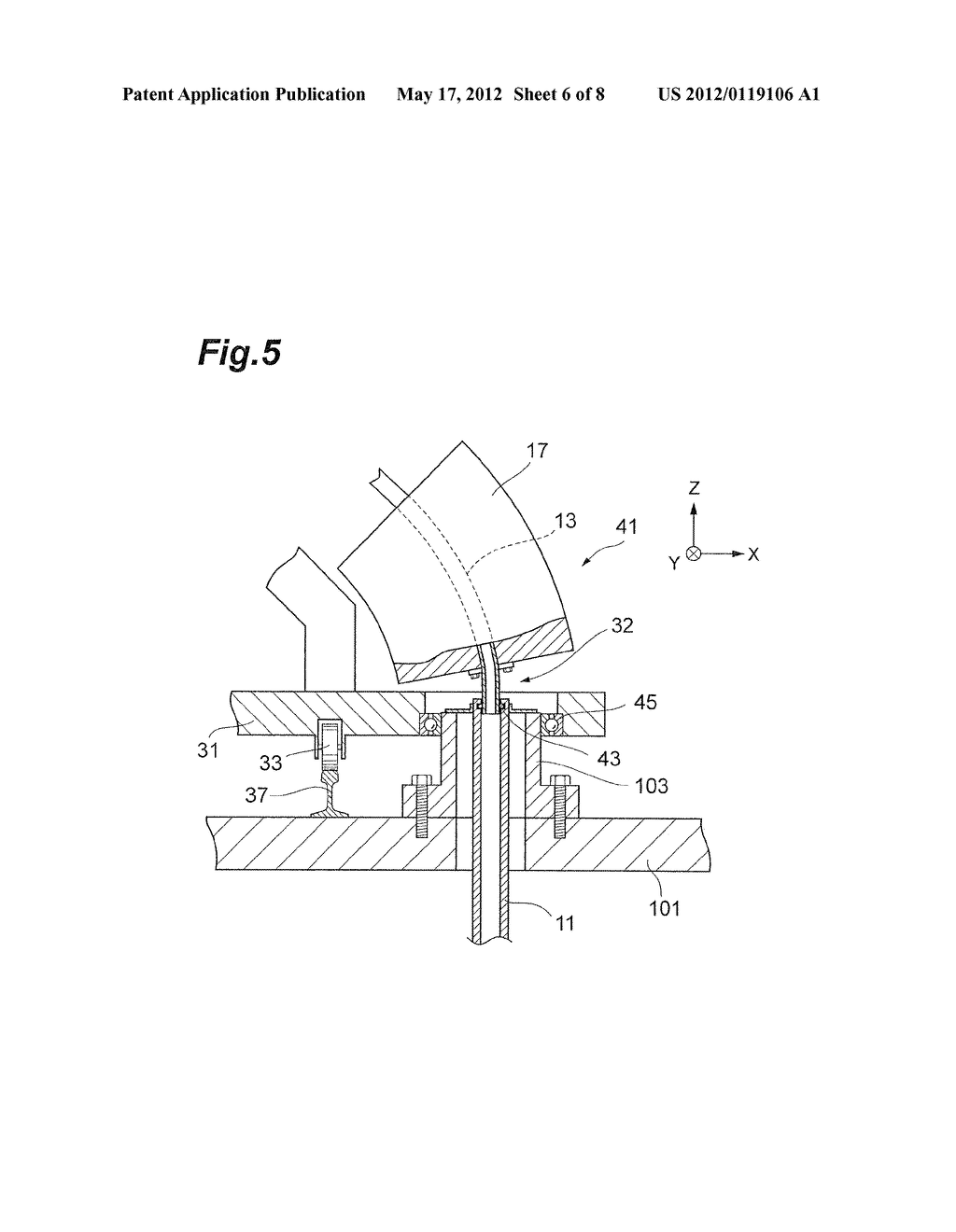 CHARGED PARTICLE BEAM IRRADIATION APPARATUS, CHARGED PARTICLE BEAM     IRRADIATING METHOD, AND METHOD OF ATTACHING AND DETACHING TRANSPORT LINE - diagram, schematic, and image 07