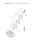 ROTARY SHEAR VALVE ASSEMBLY WITH A POLYMER INSERT DEVICE diagram and image