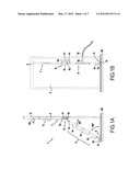 DEVICE FOR OPENING A PULL DOOR BY APPLYING A PRESSURE diagram and image