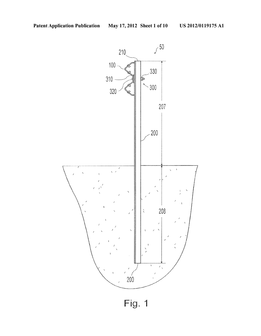 ROADWAY GUARDRAIL SYSTEM - diagram, schematic, and image 02