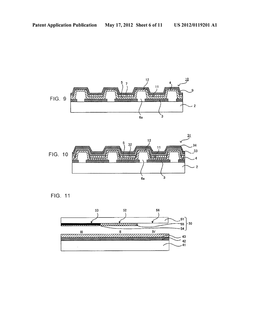 DEVICE MATERIAL FOR HOLE INJECTION TRANSPORT LAYER, INK FOR FORMING HOLE     INJECTION TRANSPORT LAYER, DEVICE COMPRISING HOLE INJECTION TRANSPORT     LAYER, AND METHOD FOR PRODUCING THE DEVICE - diagram, schematic, and image 07