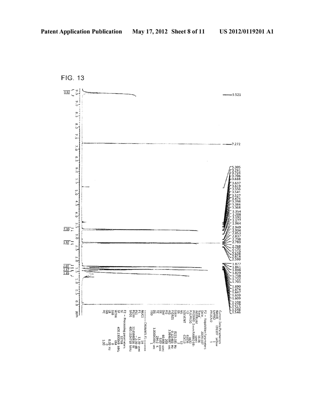 DEVICE MATERIAL FOR HOLE INJECTION TRANSPORT LAYER, INK FOR FORMING HOLE     INJECTION TRANSPORT LAYER, DEVICE COMPRISING HOLE INJECTION TRANSPORT     LAYER, AND METHOD FOR PRODUCING THE DEVICE - diagram, schematic, and image 09