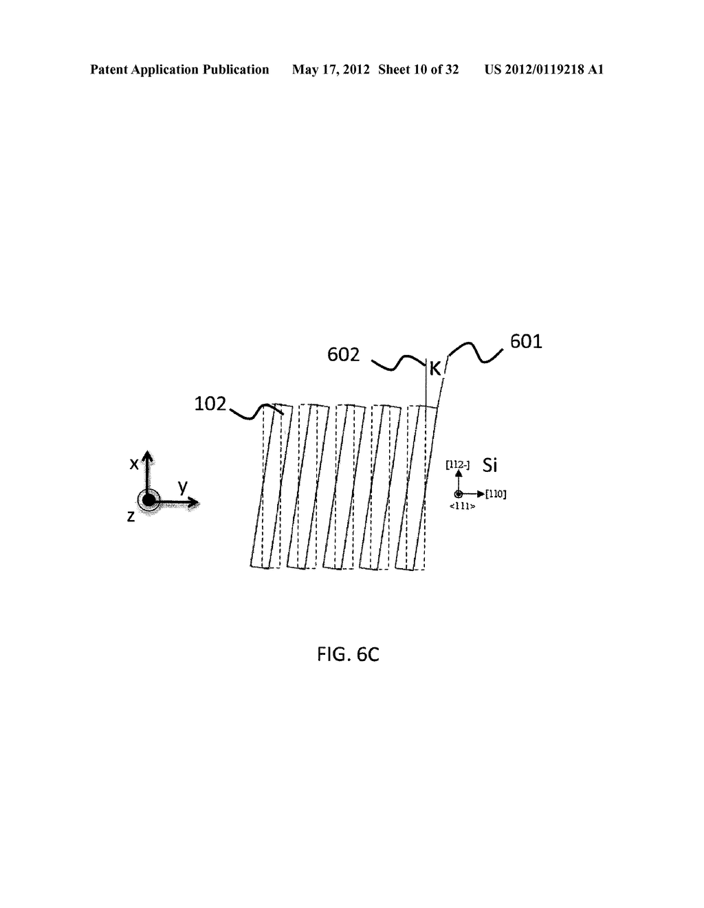 METHOD FOR FORMING A SEMICONDUCTOR DEVICE USING SELECTIVE EPITAXY OF GROUP     III-NITRIDE - diagram, schematic, and image 11