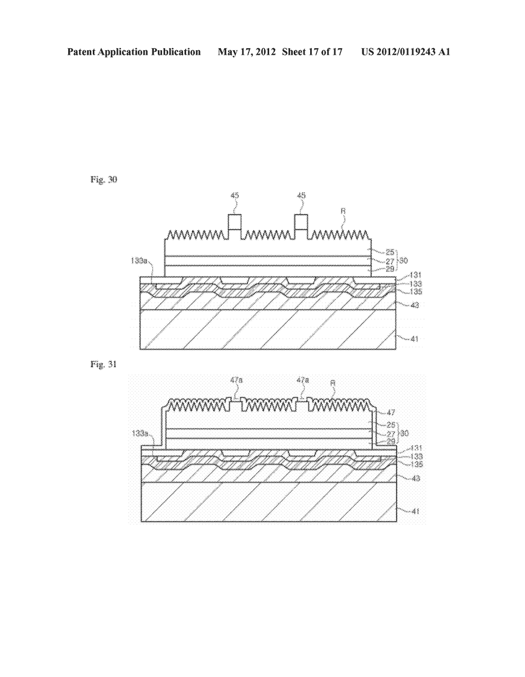 HIGH EFFICIENCY LIGHT EMITTING DIODE AND METHOD OF FABRICATING THE SAME - diagram, schematic, and image 18