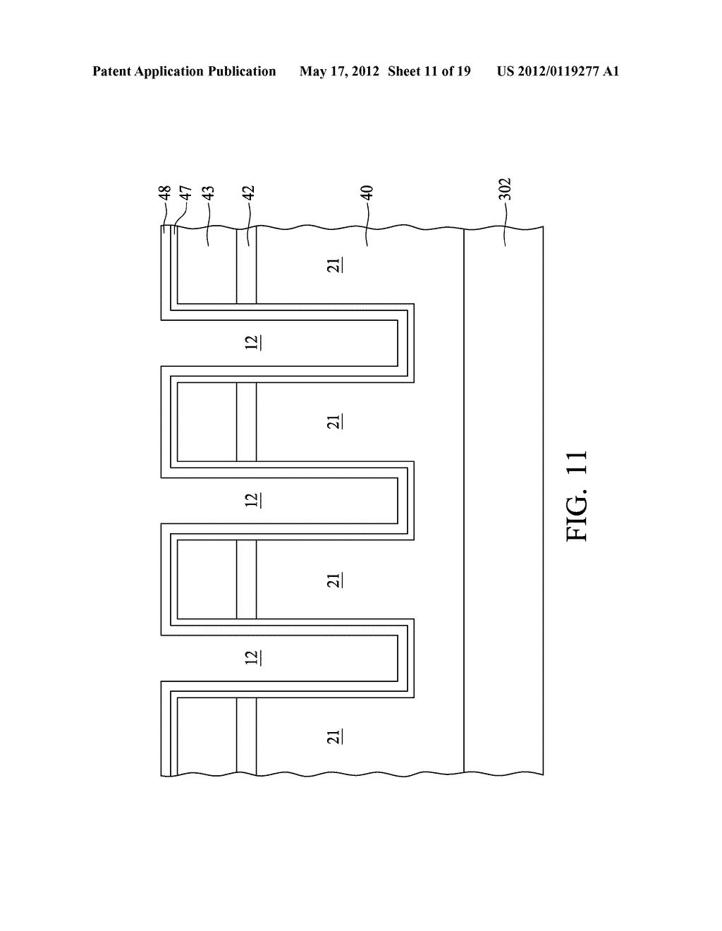 MEMORY DEVICE AND METHOD OF FABRICATING THE SAME - diagram, schematic, and image 12