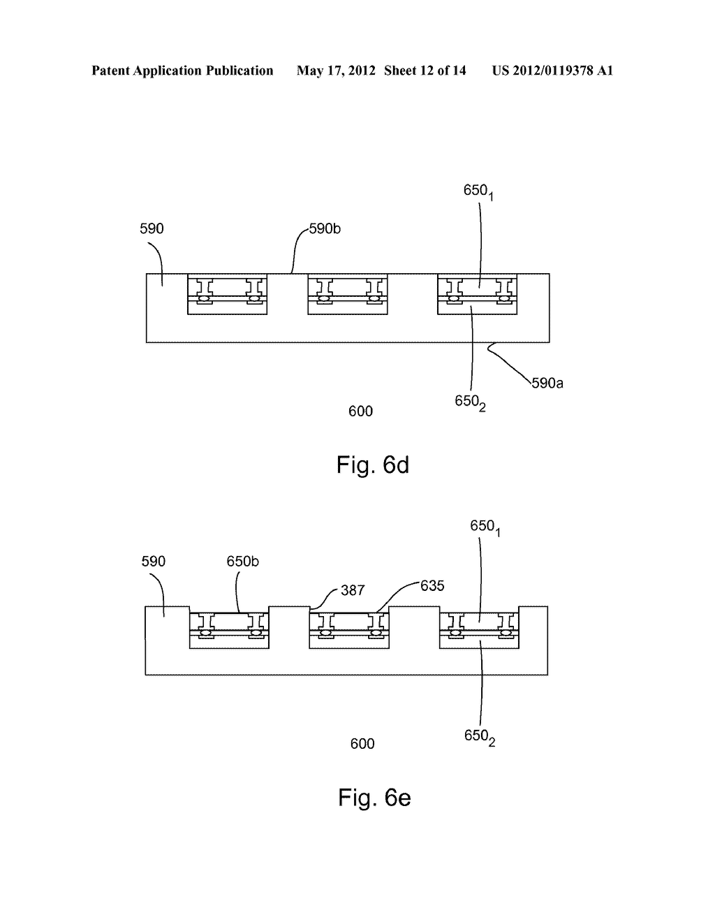 SEMICONDUCTOR PACKAGES AND METHODS OF PACKAGING SEMICONDUCTOR DEVICES - diagram, schematic, and image 13