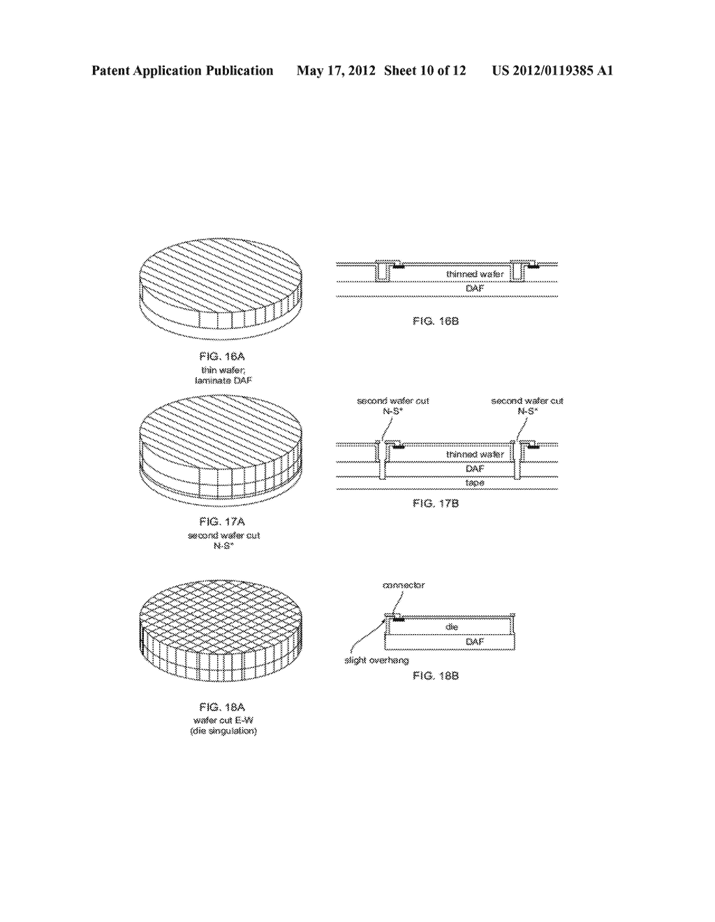 Electrical Connector Between Die Pad and Z-Interconnect for Stacked Die     Assemblies - diagram, schematic, and image 11