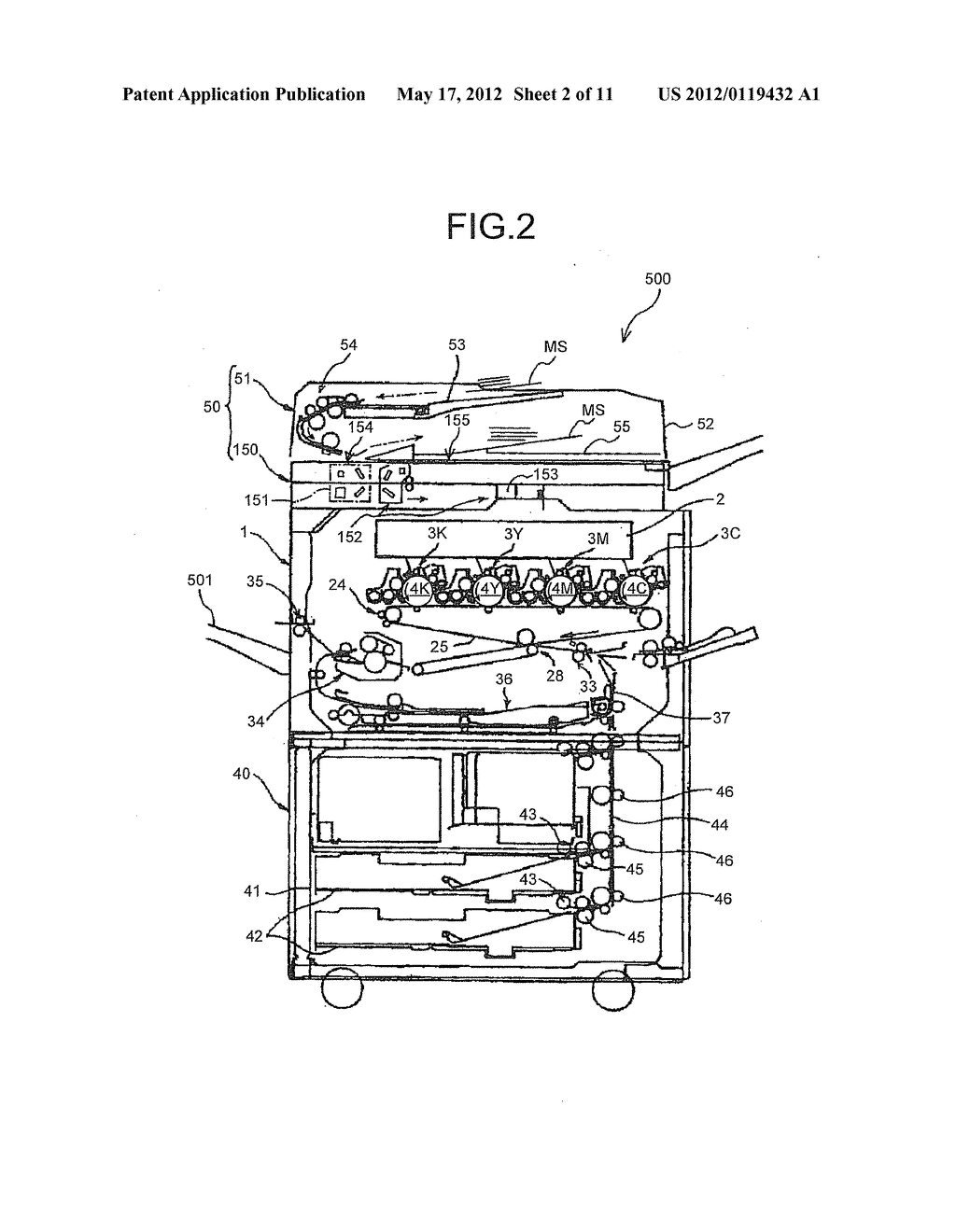 Sheet conveying apparatus, image reading apparatus, and image forming     apparatus - diagram, schematic, and image 03