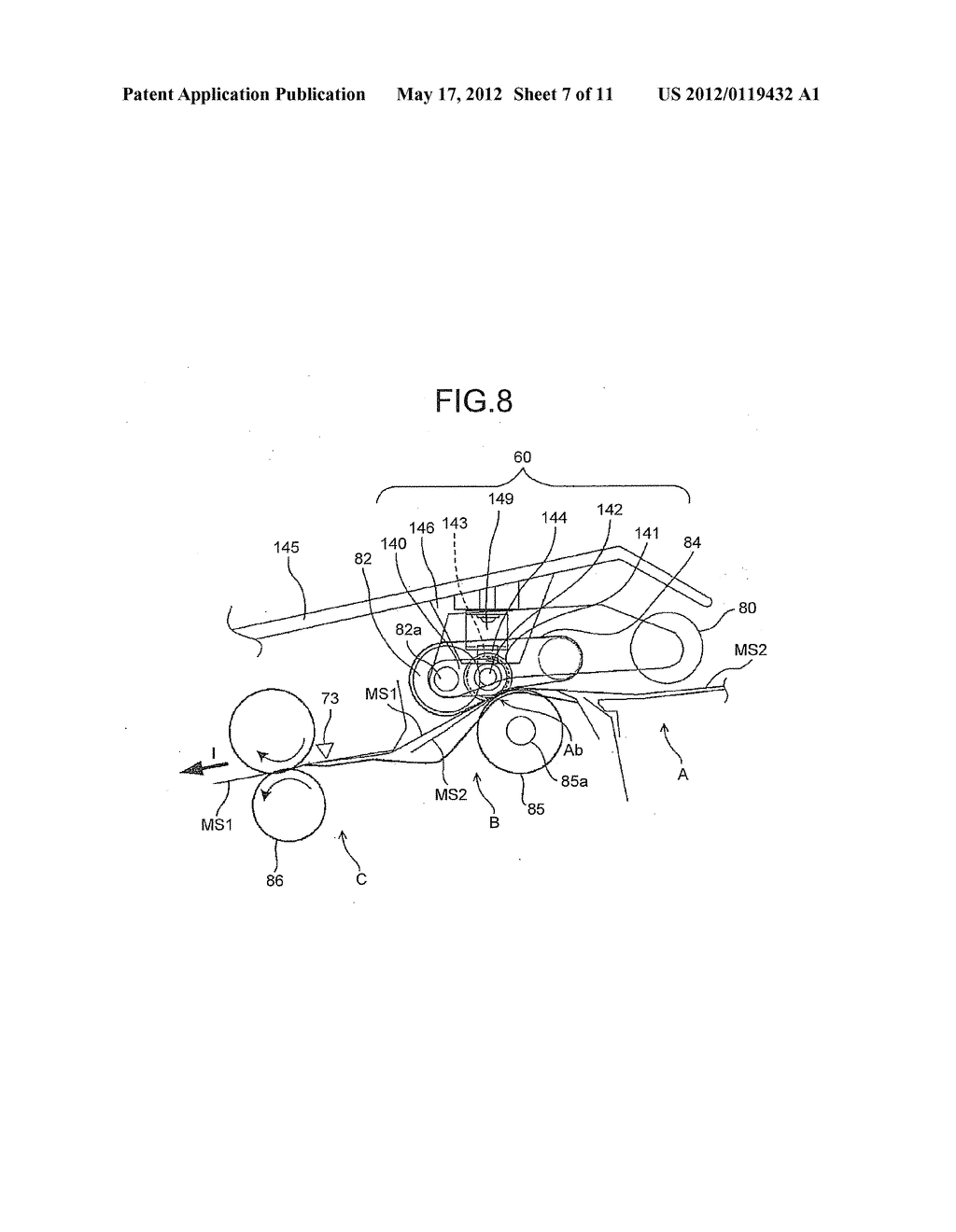 Sheet conveying apparatus, image reading apparatus, and image forming     apparatus - diagram, schematic, and image 08